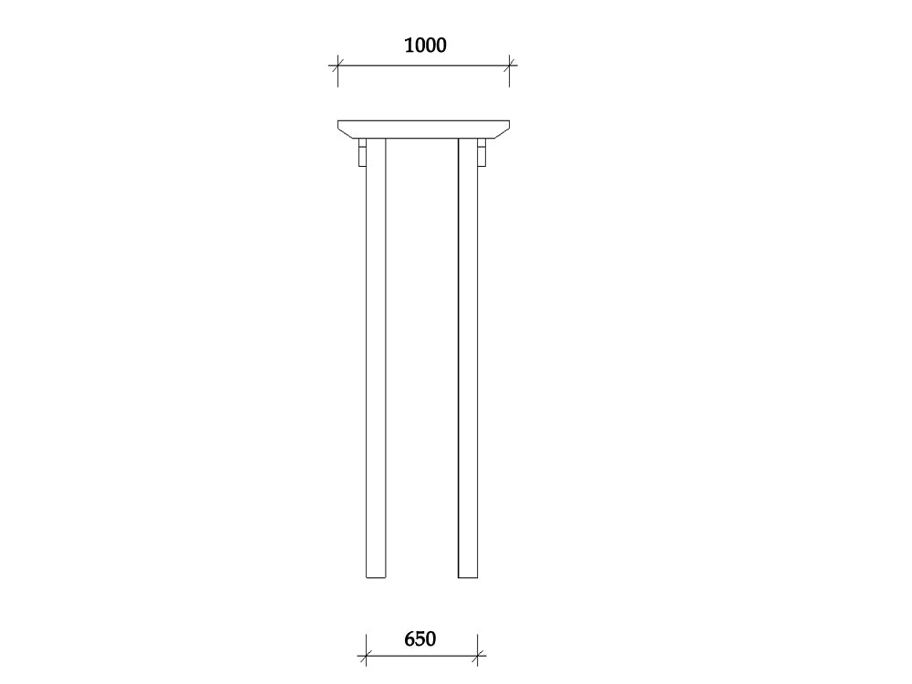 Arbour 1 x 2.2 m