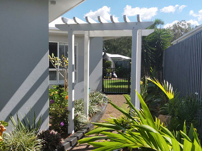 Arbour Fully Installed Concreted In The Ground